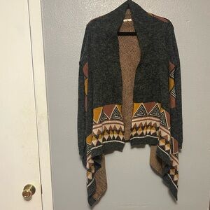 Debut Multicolor Geometric Cardigan